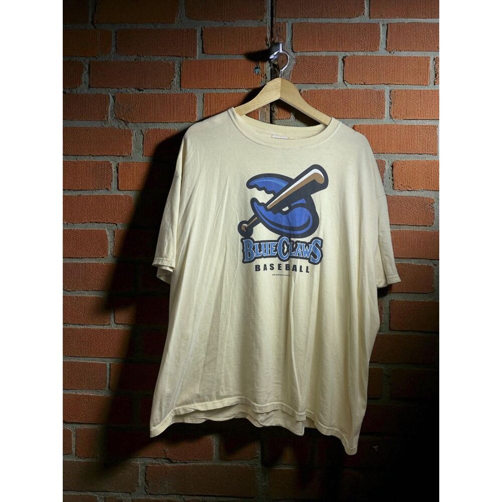 Vintage 2007 Lakewood BlueClaws MiLB Baseball T-Shirt – Size XL